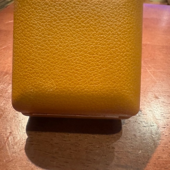 Vintage Equity Folding Travel Working Alarm Clock Glow Hands Brown Case Working - Picture 3 of 8